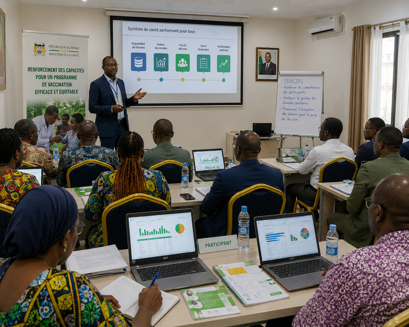 Benin Ministry of Health capacity building training