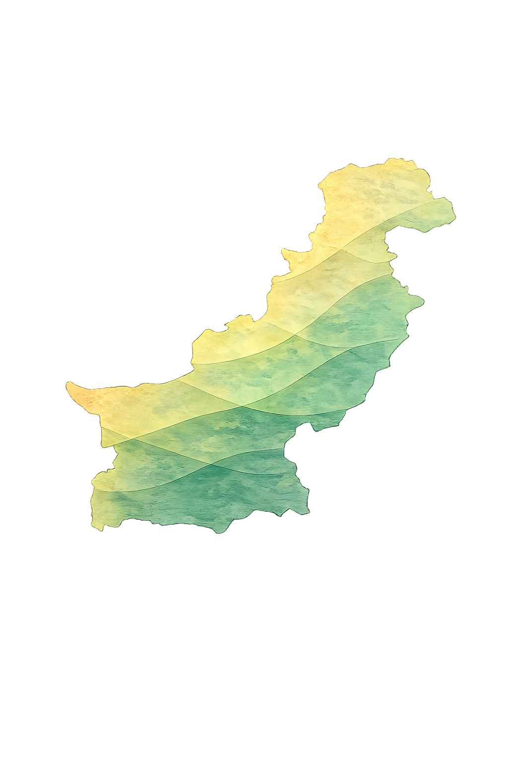 Carte du Pakistan