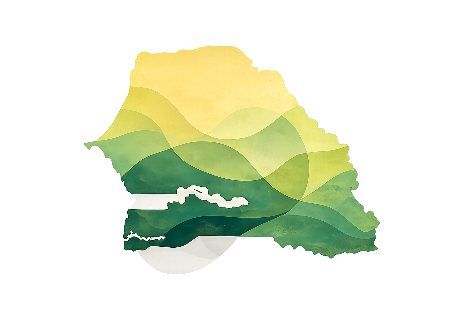 Map, Senegal