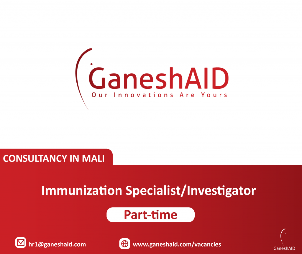 Immunization Specialist/Investigator