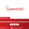 Capacity Building and Learning Specialist (Remote/ On-site)