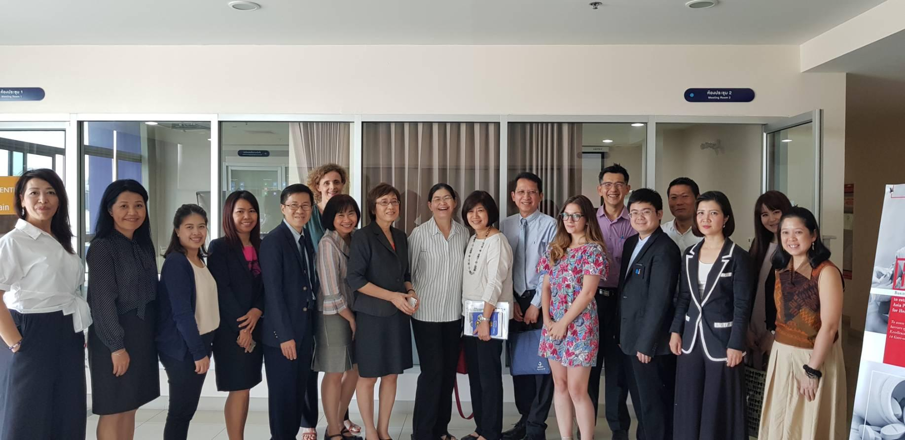 GaneshAID representatives at University of Mahidol (Thailand)