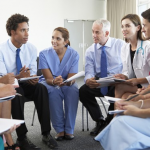 a group of health workers